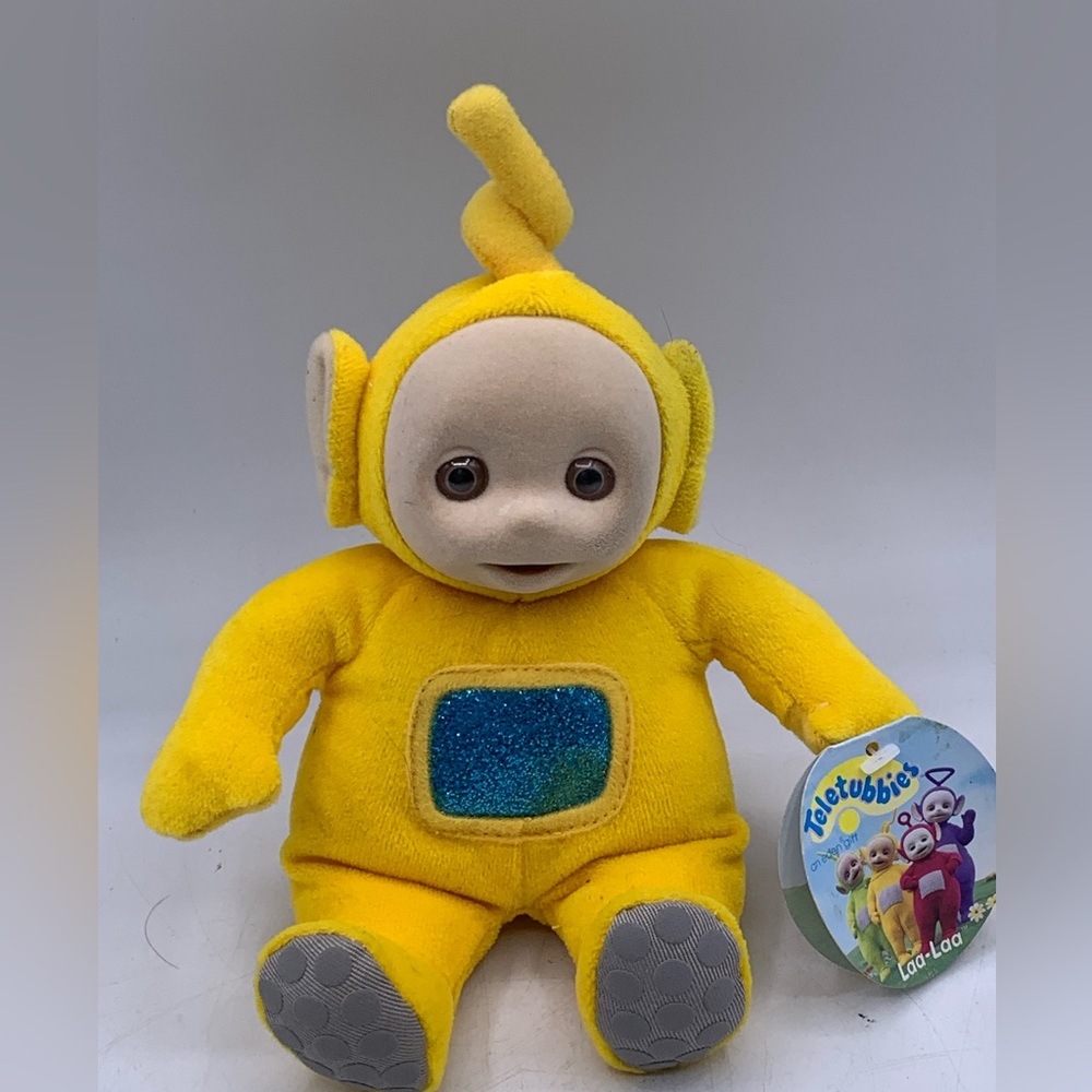VTG Eden Teletubbies 1998 Laa-Laa 8” Plush Doll by Ragdoll Prod's NWT